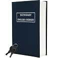 Trademark Home Dictionary Diversion Book Safe with Key Lock, Metal