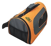 Soft-Sided Pet Travel Carrier (Airline Approved) for Cats, Small Dogs, Puppies and Other Pets by Pet Magasin (Large, Orange)
