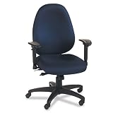 Basyx VL630VA90 VL600 Series High-Performance High-Back Task Chair, Navy