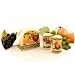 NAPKIN HOLDER, SALT & PEPPER TUSCANY FRUIT DECOR