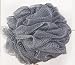 Love Puff Bath Net Silver