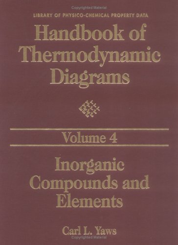 Handbook of Thermodynamic Diagrams: Inorganic Compounds and Elements: 4 (Handbook of Thermodymanic Diagrams)