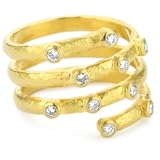 GURHAN Spring 10 White Diamond High Karat Gold