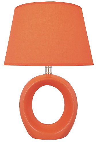 Lite Source LS-20585ORN Viko Table Lamp, Orange