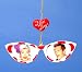 Search : I Love Lucy "L.A. At Last" Ricky & Lucy Sunglasses Ornament #LU0101