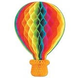 Tissue Hot Air Balloon Party Accessory (1 count)
