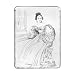 Anna Maria Hall (engraving) by English.. - iPad Cover (Protective Sleeve) - Art247 - IPads 1 And 2