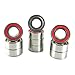 5x10x4mm Precision Ball Bearings ABEC 3 Hybrid Seals (10) MR105-RZ-RED