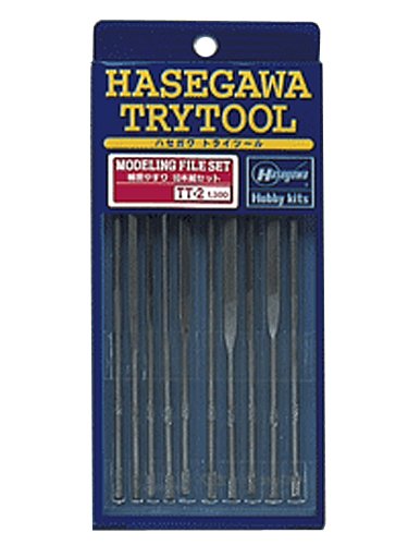 Modeling file precision rasp 10 pcs (TT2) HASEGAWA TRYTOOL
