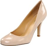 Nine West Women’s Ambitious Pump,Taupe Patent Synthetic,7 M US