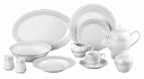 Lorenzo Pearl-SL 49-Piece Dinnerware Set, Service For 8