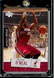 2005 06 Upper Deck Rookie Debut Shaquille ONeal Miami Heat Basketball Card #50 - Mint Condition - In Protective Display Case !!