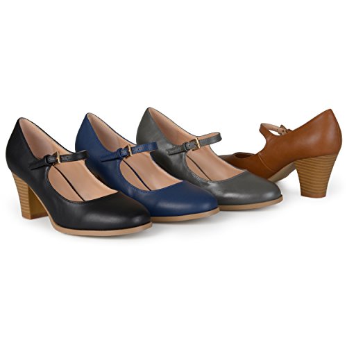 Brinley Co. Womens Mary Jane Classic Pumps