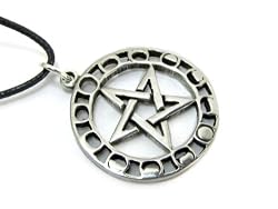 The Pentacle Pewter Pendant, The Wiccan Collection