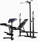 Marcy MCB880 Olympic Bench with Squat & Rack