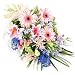 Lavish Summer flowers traditional bouquet - Send a Summer Gift of Fresh Flowers Available in Handtied or Tradional