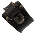 Wide Soft Brown Gothic Leather Cuff Wristband Bracelet With Tribal Style Pattern