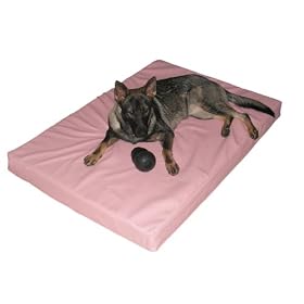 OCK9 Premium Orthopedic Memory Foam Dog Bed - Pink, X-Large
