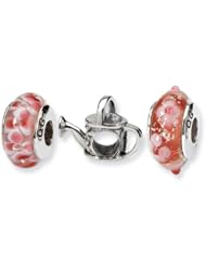Sterling Silver Gardener Boxed Charm Set for 3mm Bracelets