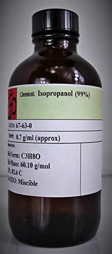 Isopropyl Alcohol (99+%), 4 oz, Isopropanol