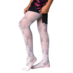 Bratz Skull Tights by Halloween Resource Center