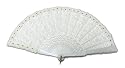 Jessica Lace Gold Dot Fan