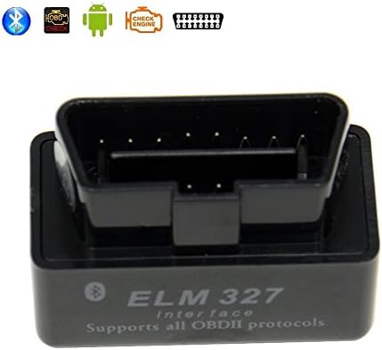 Vastm Super MINI ELM327 Bluetooth Mini OBD2 Diagnostic Scanner Software V2.1 ( Black )