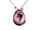 Barbie by Tarina Tarantino Drop Necklace - Black