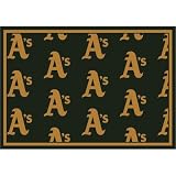 MLB Team Repeat Oakland Athletics Baseball Rug Size: 10' 9"x13' 2"