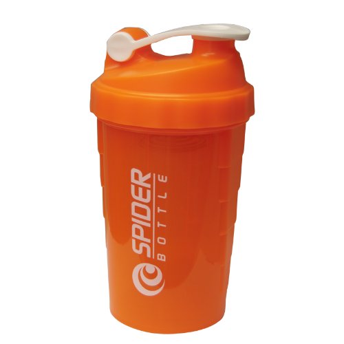 Spider Bottle Shaker Bottle Neon Series Mini Neon Orange 20oz.