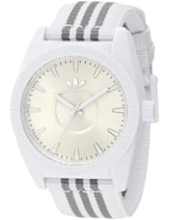 adidas originals Watches Santiago (White with Silver)
