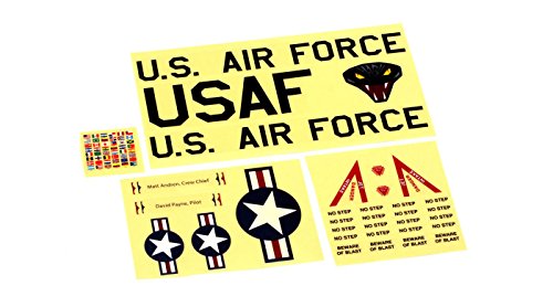 ParkZone PKZ7102 Sticker/Decal Sheet: Habu 2