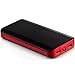 Portable Charger 25000mAh External Battery Pack USB Power Bank for iPhone iPad Smartphone Tablet Camera PSP and More (Black)