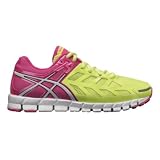 ASICS Women's GEL-Lyte33 Running Shoe,Neon Yellow/White/Hot Pink,6.5 M US