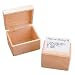 Kitchen & Housewares : Single-File Wooden Recipe Box