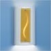 A19 G3A Black Gloss Glaze Jewel Contemporary / Modern 