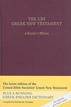 The UBS Greek New Testament: A Reader's Edition
