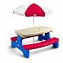 Little Tikes Easy Store Large Picnic Table with Umbrella
