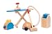 Goki 51939 - Accessoires Küche, 19-teilig, Puppenhausmöbel