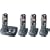 Panasonic 5.8Ghz Expandable Digital Cordless Answering System - 4 Handset System (KX-TG4324B)
