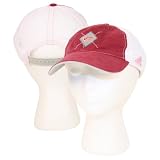 Virginia Tech University Hokies Women's Adjustable 2-tone Trucker Hat- Maroon/White