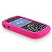 Hot Pink Silicone Case / Skin / Cover for RIM BlackBerry Curve 8520 / 8530 thumb