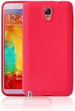 MyBa Red Note III Cover New Silicone Soft Gel Case Protector Skin for Samsung Galaxy Note 3 III N9000