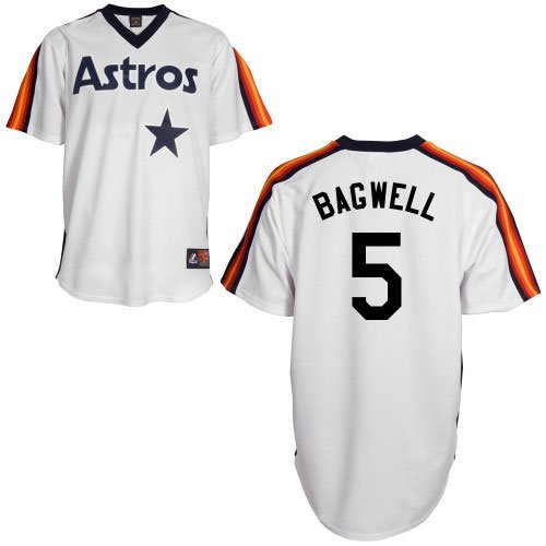 Houston Astros Jeff Bagwell Replica Throwback Jersey - Large