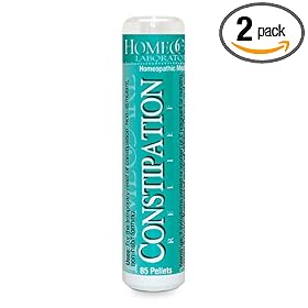 Click here to buy Homeocare Labs Constipation Relief, 0.16 ounces Tubes (Pack of 2) by Homeocare Labs.