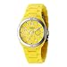 Fossil ES2518 Ladies Yellow Soft Touch Rubber Strap Multi Movement Watch