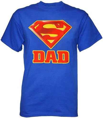 DC COMICS SUPERMAN -- SUPER DAD -- LICENSED MENS S/S TEE