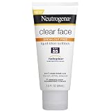 Neutrogena Clear Skin Sunblock Lotion SPF 55, 3 Ounces