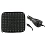ASUS Eee PC Touch T91 8.9-Inch Netbook Laptop Sleeve Slipcase with 12v Car Charger (Memory Foam with Faux Leather - Black)