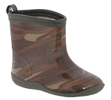Capelli New York Shiny Cool Camo Printed Toddler Boys Racer Body Jelly Rain Boot
